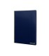 Cuaderno espiral liderpapel folio smart tapa blanda 80h 60gr cuadro 4mm con margen color azul oscuro