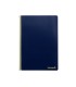 Cuaderno espiral liderpapel folio smart tapa blanda 80h 60gr cuadro 4mm con margen color azul oscuro