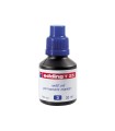 Tinta rotulador edding t-25 azul bote 30 ml