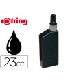 Tinta china rotring negra bote 23 cc