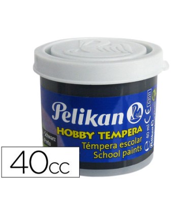 Tempera hobby 40 cc negro n11