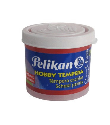 Tempera hobby 40 cc bermellon n58