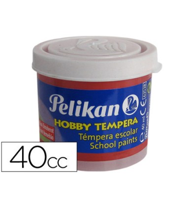 Tempera hobby 40 cc bermellon n58