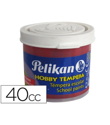 Tempera hobby 40 cc carmin n34