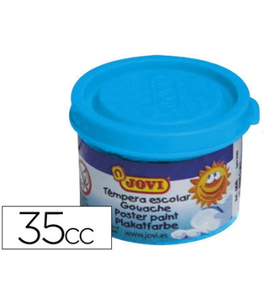 Tempera jovi 35 ml azul cyan