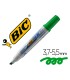 Rotulador bic velleda para pizarra verde punta biselada 59 mm