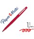 Rotulador paper mate flair original punta fibra rojo