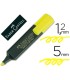 Rotulador faber fluorescente 48 07 amarillo