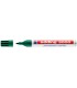 Rotulador edding marcador permanente 3000 verde punta redonda 15 3 mm recargable