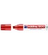 Rotulador edding marcador permanente 800 rojo punta biselada 12 mm recargable