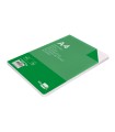 Recambio liderpapel a4 100 hojas 60g/m2 liso sin margen 4 taladros