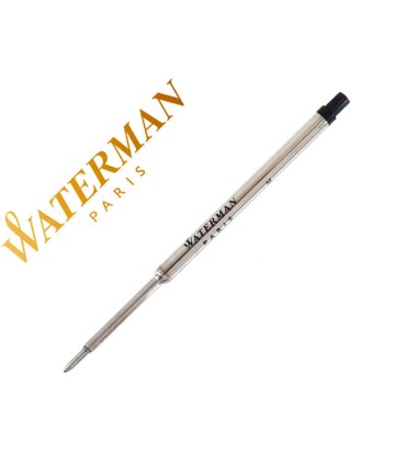 Recambio boligrafo waterman standar maxima 53425 negro