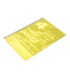 Cuaderno espiral liderpapel folio pautaguia tapa plastico 80h 75gr cuadro pautado 4mm con margen color amarillo