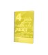 Cuaderno espiral liderpapel folio pautaguia tapa plastico 80h 75gr cuadro pautado 4mm con margen color amarillo