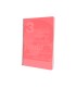 Cuaderno espiral liderpapel folio pautaguia tapa plastico 80h 75gr cuadro pautado 3mm con margen color rojo