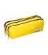 Bolso escolar liderpapel portatodo rectangular 3 bolsillos amarillo pastel 185x80x70 mm