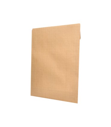 Sobre liderpapel bolsa armado kraft envio seguridad 260x360 mm solapa tira de silicona 120 gr caja de 100 unidades