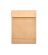 Sobre liderpapel bolsa fuelle kraft armado 280x365x50mm solapa tira de silicona papel 155 gr caja de 50 unidades