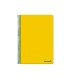 Cuaderno espiral liderpapel folio write tapa blanda 80h 60gr horizontal con margen color amarillo