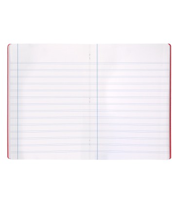 Libreta liderpapel 360 tapa de plastico a5 48 hojas 90g m2 pauta 5 25mm con margen colores surtidos