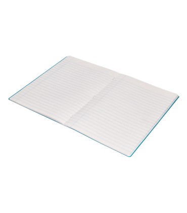 Libreta liderpapel 360 tapa de plastico a4 48 hojas 90g m2 pauta 5 25mm con margen colores surtidos