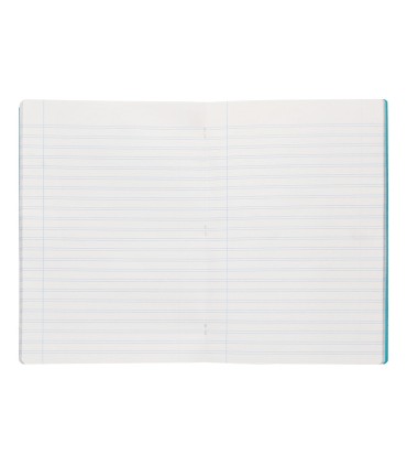 Libreta liderpapel 360 tapa de plastico a4 48 hojas 90g m2 pauta 5 25mm con margen colores surtidos