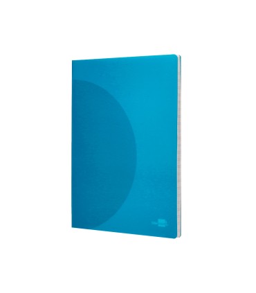 Libreta liderpapel 360 tapa de plastico a4 48 hojas 90g m2 pauta 5 25mm con margen colores surtidos