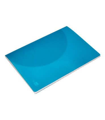 Libreta liderpapel 360 tapa de plastico a4 48 hojas 90g m2 pauta 5 25mm con margen colores surtidos