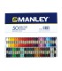 Lapices cera manley caja de 50 colores surtidos