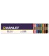 Lapices cera manley caja de 15 colores surtidos