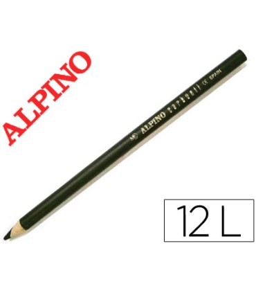 Lapices alpino carbonil caja de 12 unidades