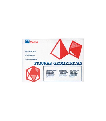 Figuras geometricas teide troqueladas bolsa 22 figuras surtidas