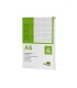 Bloc notas liderpapel cuadro 4mm a6 80 hojas 60g m2 perforado