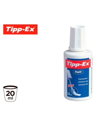 Corrector tipp ex aplicador espuma bote 20 ml