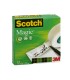 Cinta adhesiva scotch magic invisible 33 mt x 12 mm