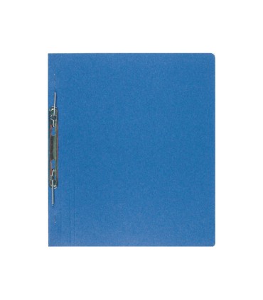 Carpeta gusanillo liderpapel folio carton azul