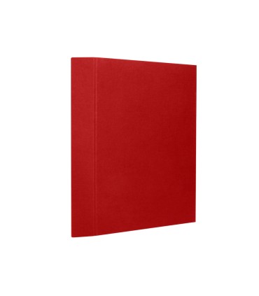 Carpeta fuelle liderpapel folio carton forrado burdeos