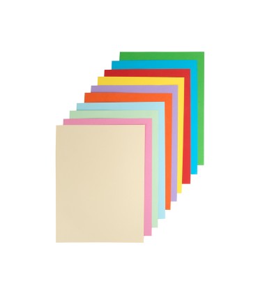 Bloc trabajos manuales liderpapel cartulina 240x315 mm 10 hojas colores surtidos