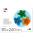 Bloc trabajos manuales liderpapel cartulina 240x315 mm 10 hojas colores surtidos