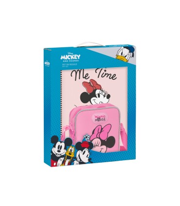 Set regalo pequeno safta minnie mouse loving 60x280x350 mm