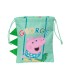 Saquito de merienda safta peppa pig george 200x250 mm