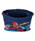 Saco plano safta junior spiderman neon 10x260x340 mm