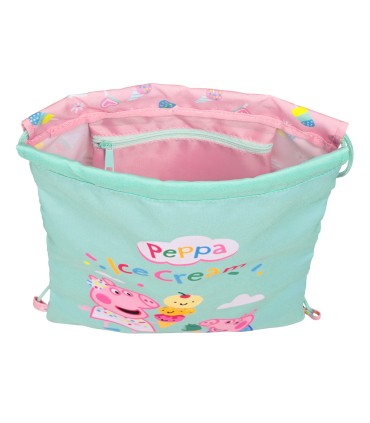 Saco plano safta junior peppa pig ice cream 10x260x340 mm