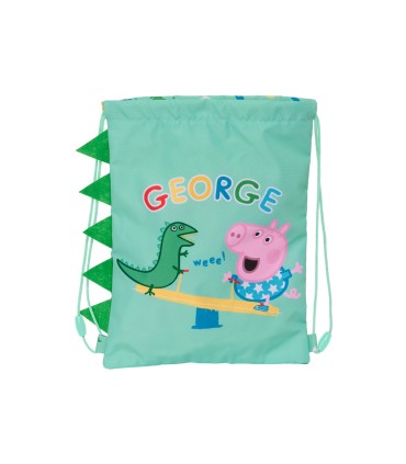 Saco plano safta junior peppa pig george 10x260x340 mm