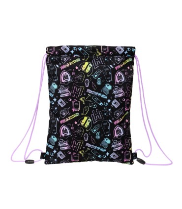 Saco plano safta junior monster high fantastic 10x260x340 mm