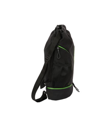 Saco mochila safta kappa black 10x350x400 mm