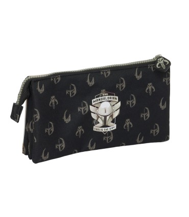 Bolso escolar portatodo safta triple the mandalorian this is the way 30x220x120 mm