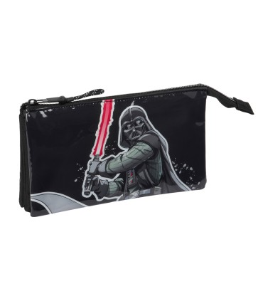 Bolso escolar portatodo safta triple star wars the fighter 30x220x120 mm