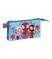 Bolso escolar portatodo safta triple spidey and his amazing friends 30x220x120 mm