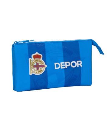 Bolso escolar portatodo safta triple deportivo de la coruna 30x220x120 mm